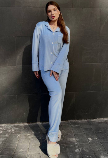 Піжама жіноча велюрова BO.Brand 200215