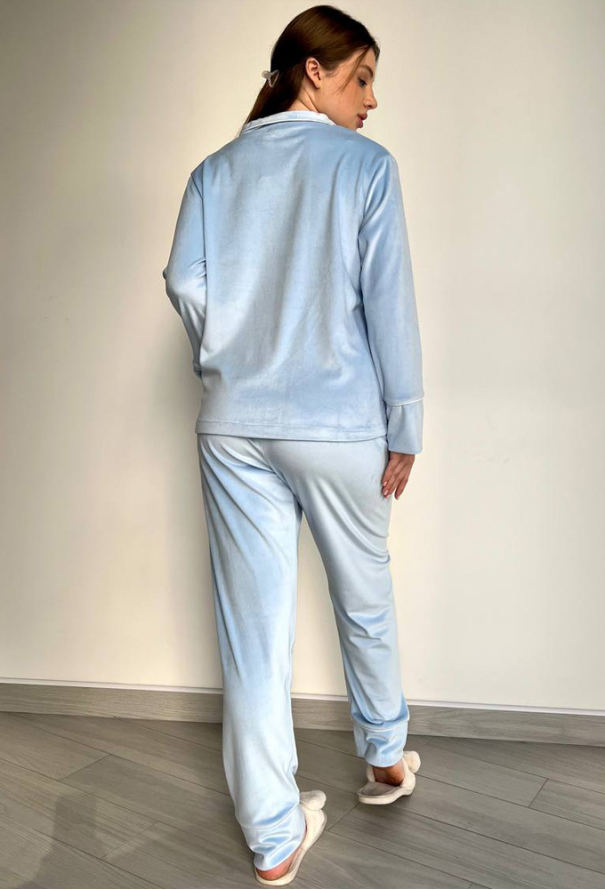 Піжама жіноча велюрова BO.Brand 200215 Піжама жіноча велюрова BO.Brand 200215 фото