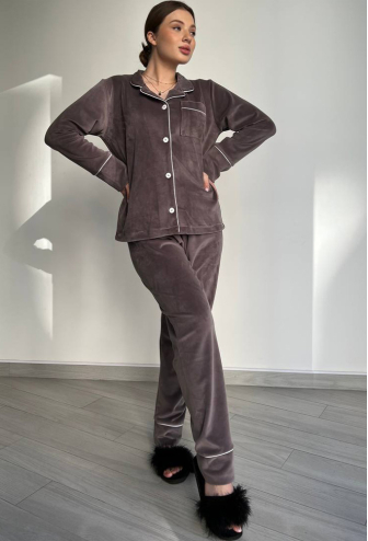 Пижама женская велюровая BO.Brand 200252