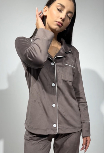 Піжама жіноча велюрова BO.Brand 200272