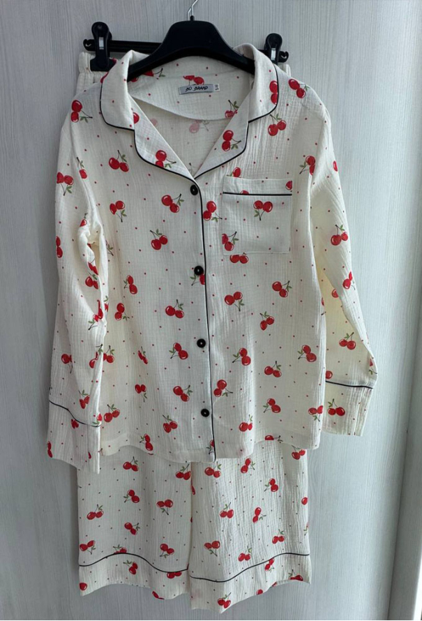 Пижама женская муслиновая BO.Brand 200964V фото