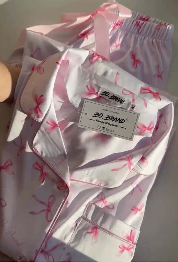 Пижама женская шелковая BO.Brand 200976 фото