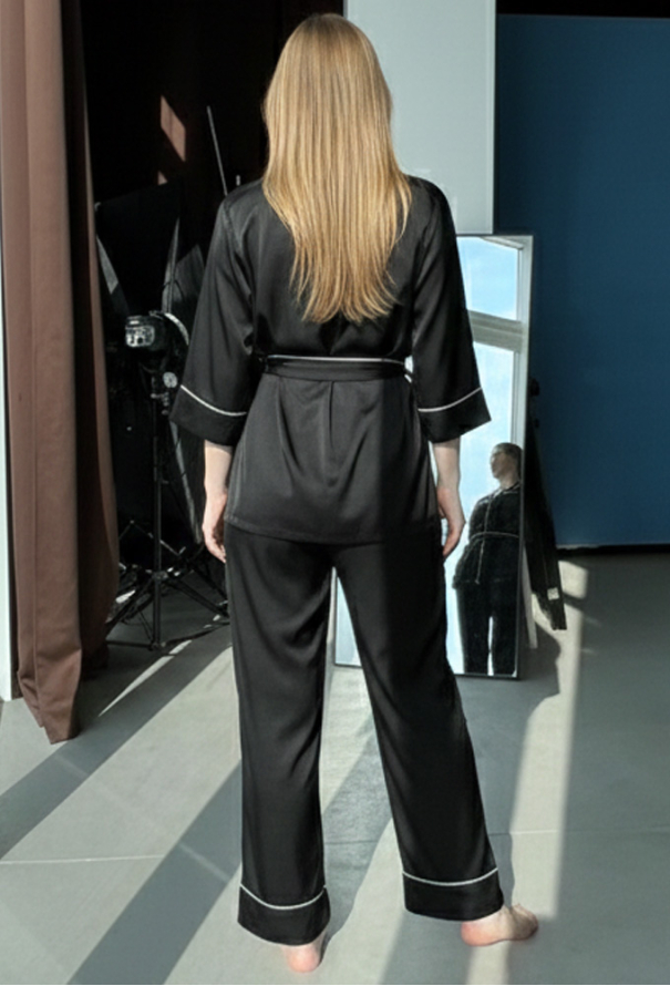 Піжама жіноча шовкова BO.Brand 201203 фото