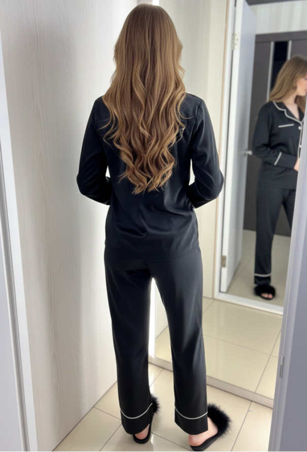 Пижама женская шелковая BO.Brand 801 фото