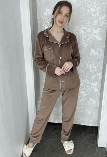 Піжама жіноча велюрова BO.Brand 200225