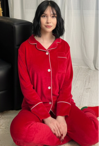 Піжама жіноча велюрова BO.Brand 200280