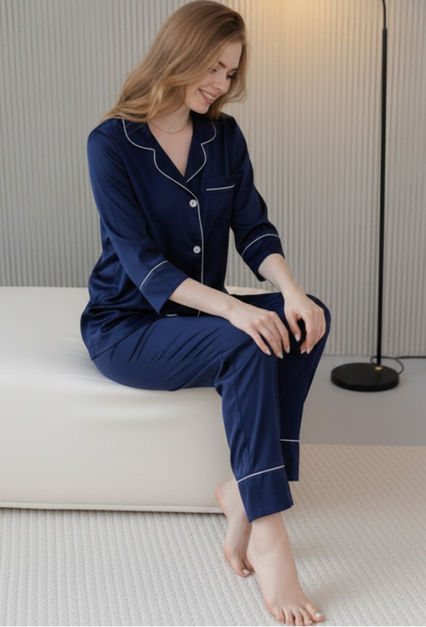 Пижама женская шелковая BO.Brand 200901 фото