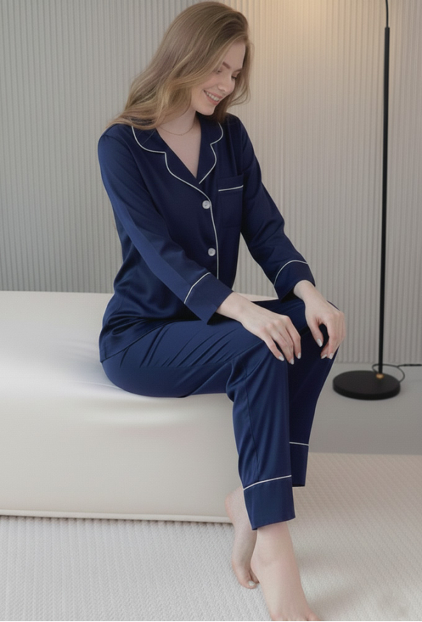 Пижама женская шелковая BO.Brand 200901 фото