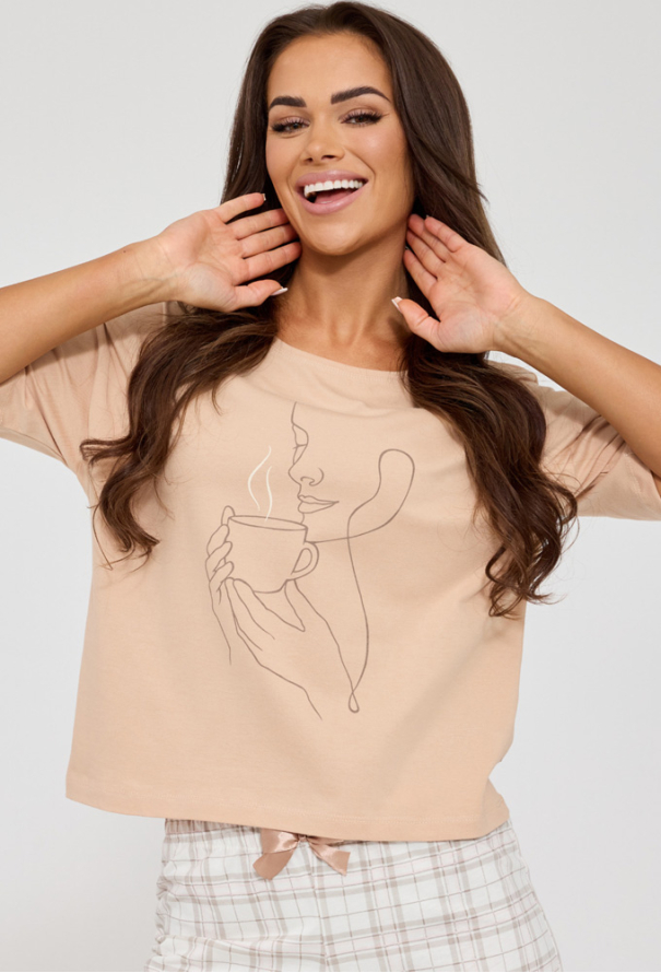 Пижама женская хлопок Morning Cornette 775/340 фото