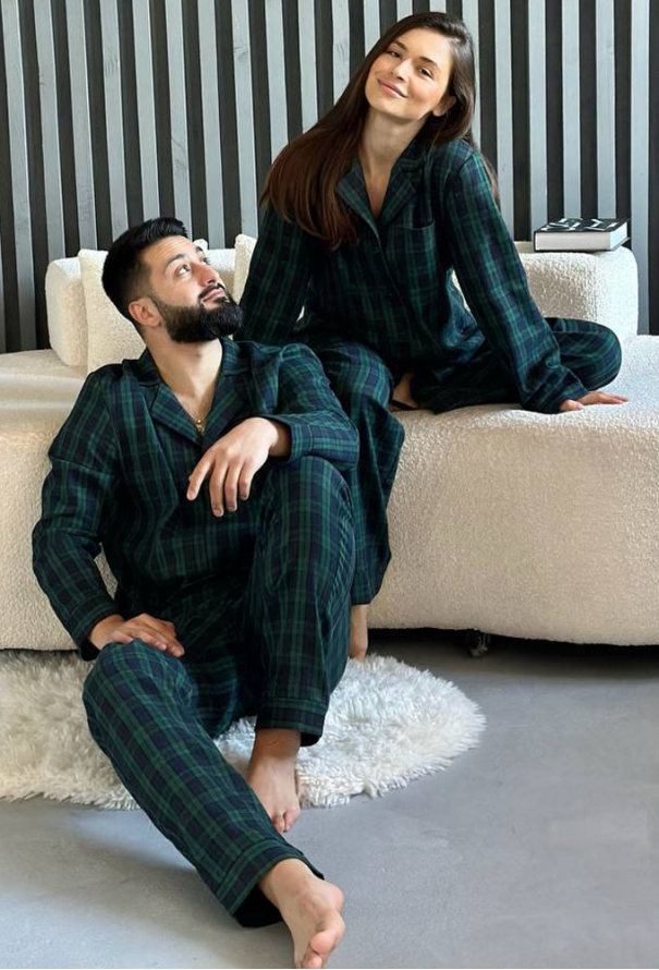 Пижама женская фланелевая Bruklin Cosy F231P01 фото