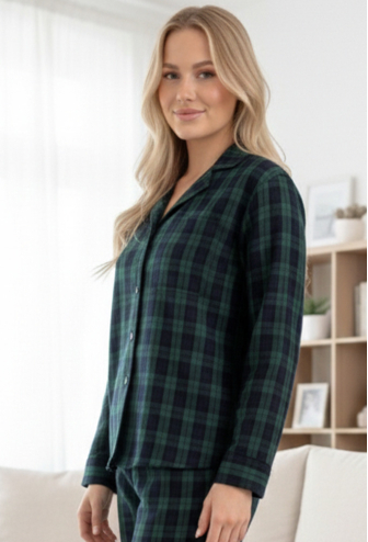 Піжама жіноча фланелева Bruklin Cosy F231P01