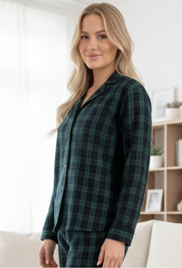 Піжама жіноча фланелева Bruklin Cosy F231P01 фото