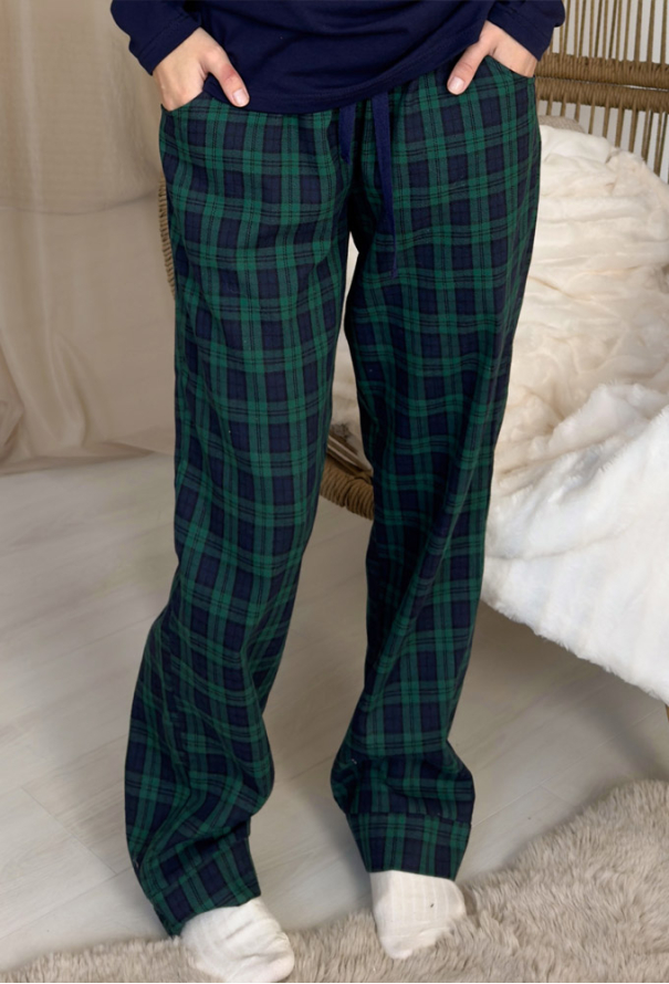 Пижама женская фланелевая Bruklin Cosy LW21-F23P фото