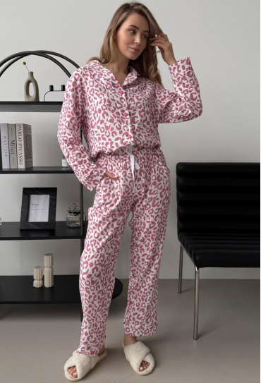 Пижама женская муслиновая Crocus Cosy M251P