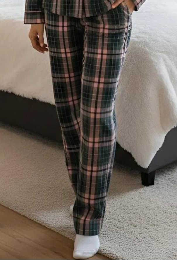 Пижама женская фланелевая Cosy F571P01 фото