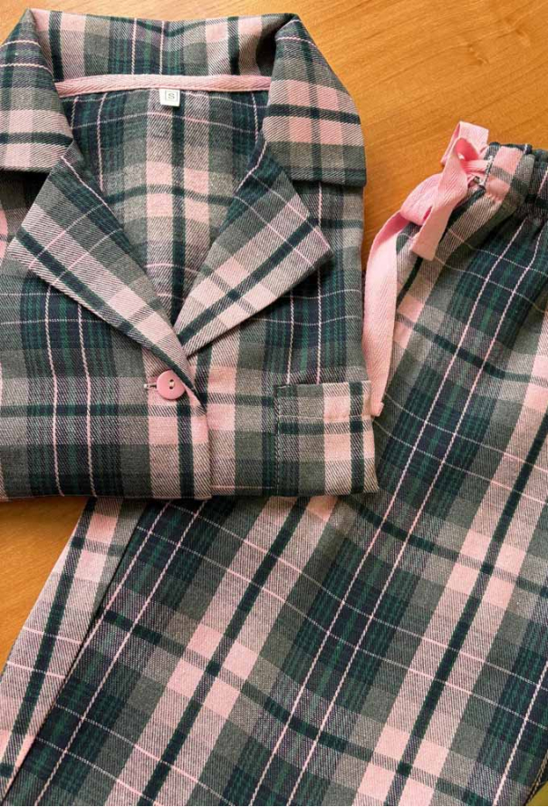 Пижама женская фланелевая Cosy F571P01 фото