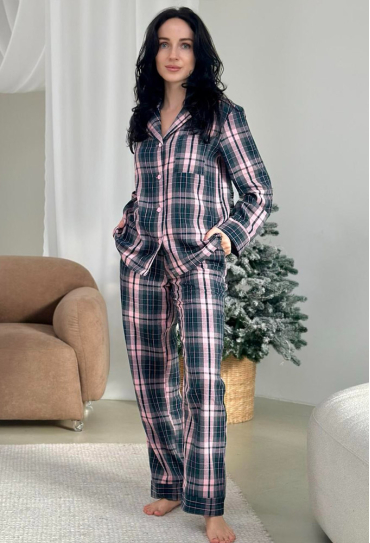 Піжама жіноча фланелева Cosy F571P01
