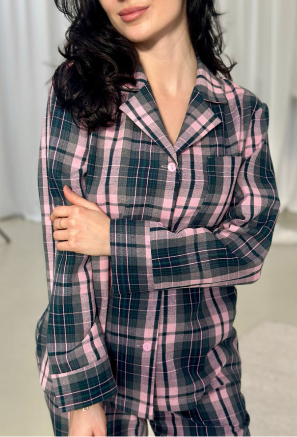 Пижама женская фланелевая Cosy F571P01 фото