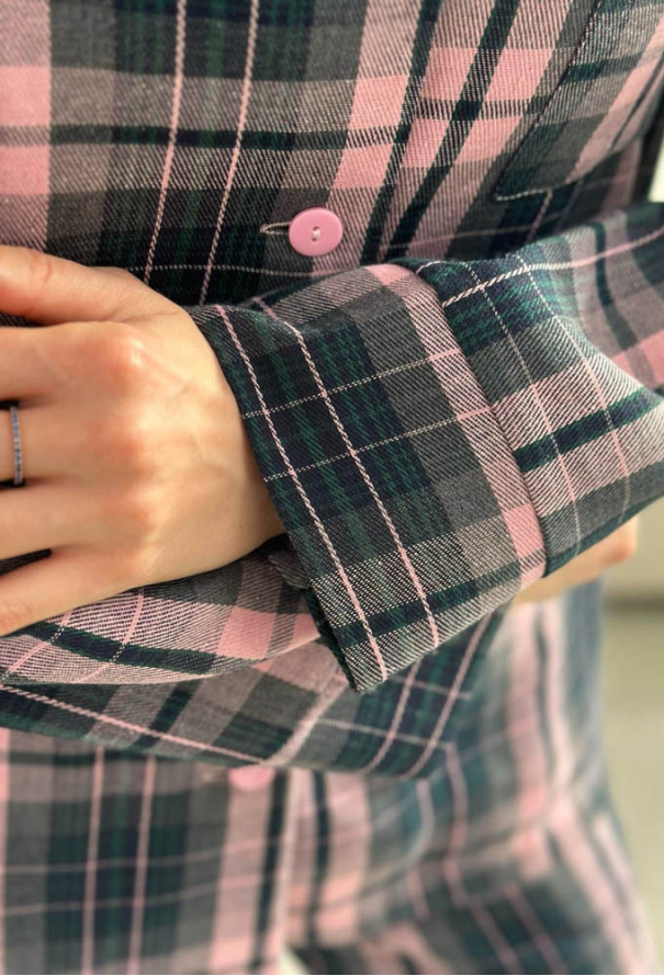 Пижама женская фланелевая Cosy F571P01 фото