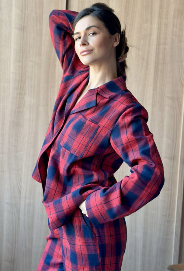 Пижама женская фланелевая Glen Cosy F221P01 фото