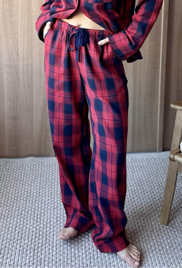 Пижама женская фланелевая Glen Cosy F221P01 фото