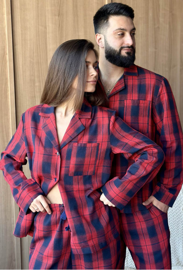 Пижама женская фланелевая Glen Cosy F221P01 фото