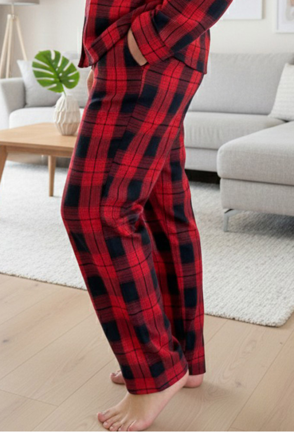 Піжама жіноча фланелева Glen Cosy F221P01 фото