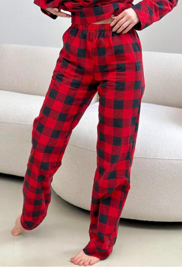 Піжама жіноча фланелева Holly Jolly Cosy HJFRBF0409 фото