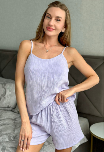 Піжама жіноча муслінова Cosy М12PN