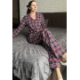 Піжама жіноча байкова Oxford Cosy KMW41
