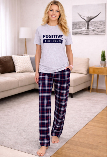 Пижама женская хлопок Positive Thinking Cosy T351