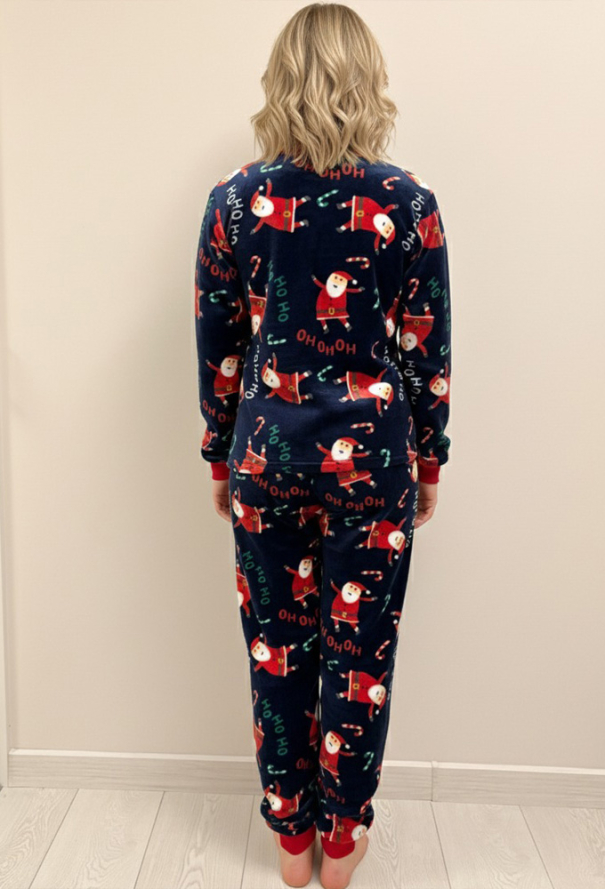 Піжама жіноча велсофт Santa Cosy VEL061 фото