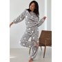 Пижама женская велсофт Сердца Cosy VEL027