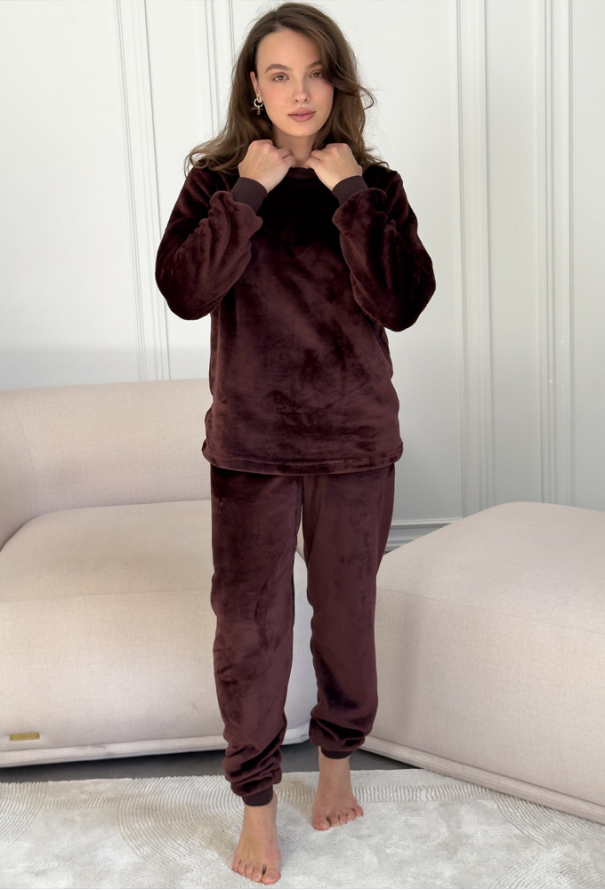 Пижама женская велсофт Теплик Cosy VEL051 фото