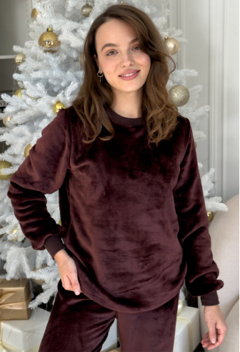 Піжама жіноча велсофт Теплик Cosy VEL051