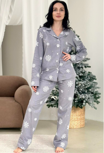 Пижама женская фланелевая Зимняя Сказка Cosy WTFG0409