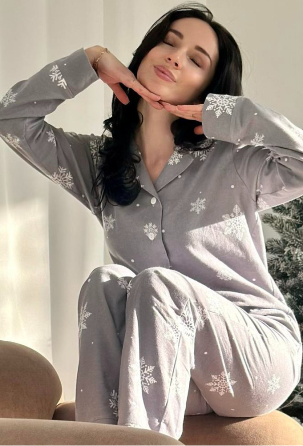 Пижама женская фланелевая Зимняя Сказка Cosy WTFG0409 фото