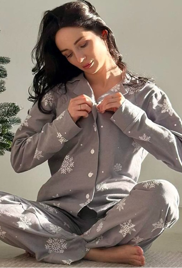 Пижама женская фланелевая Зимняя Сказка Cosy WTFG0409 фото