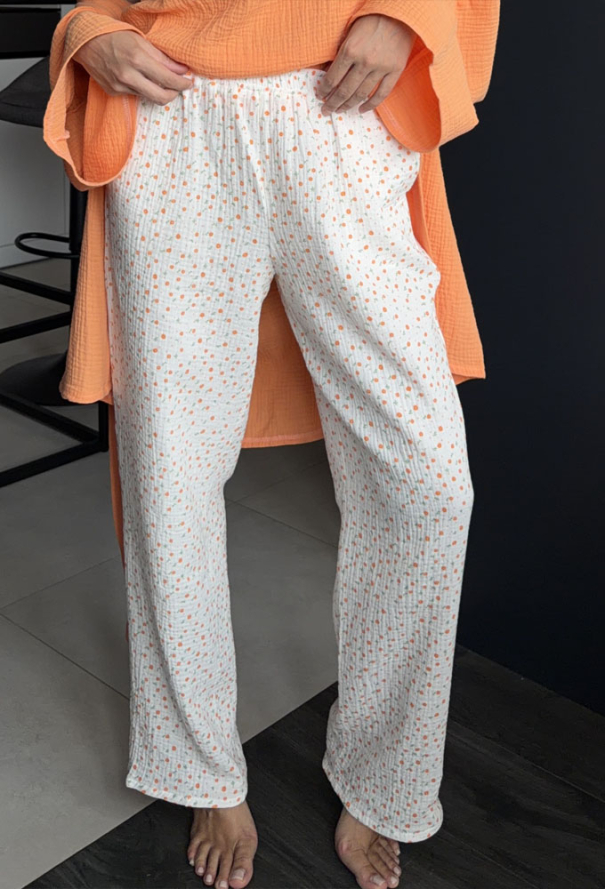 Піжама жіноча муслінова DaLi 14-46OR фото