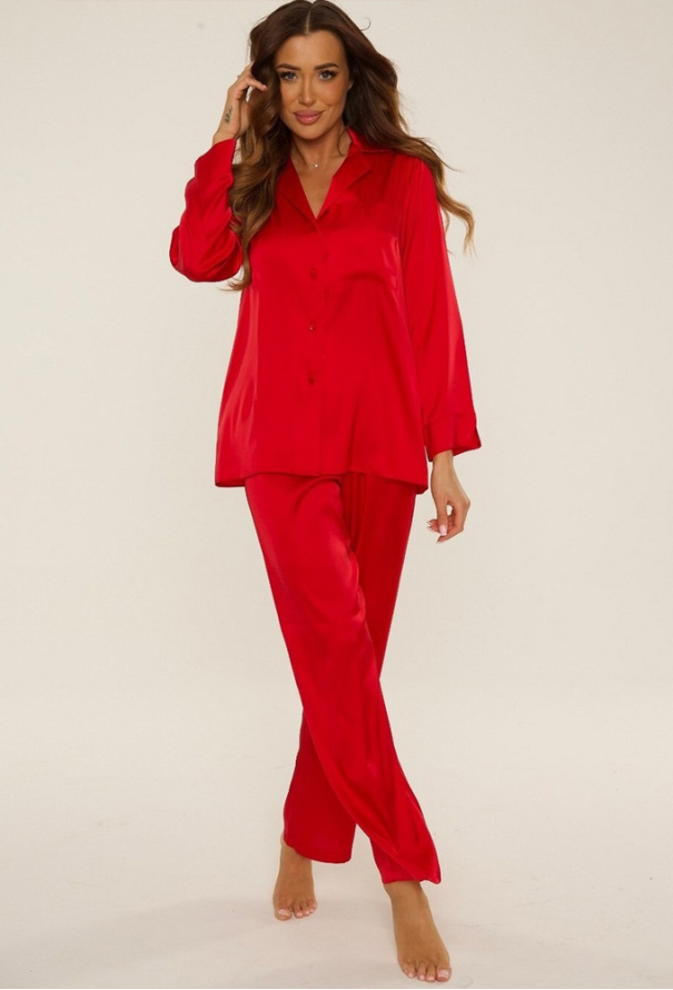 Піжама жіноча атласна Cordelia De Lafense 883CR фото