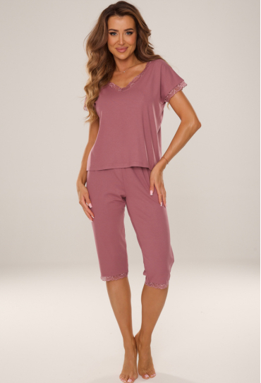 Піжама жіноча віскоза Hazel De Lafense 880JG