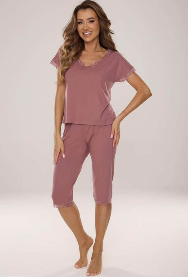 Пижама женская вискоза Hazel De Lafense 880JG фото