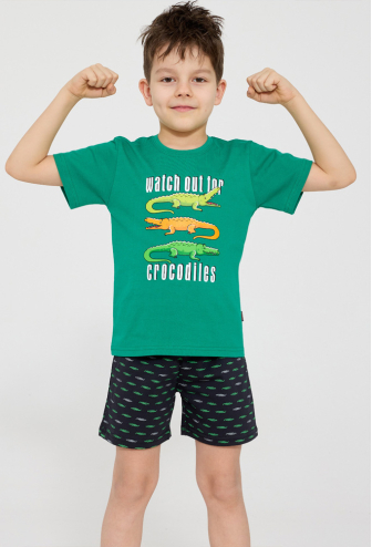 Пижама детская для мальчика Crocodiles Cornette 789/125