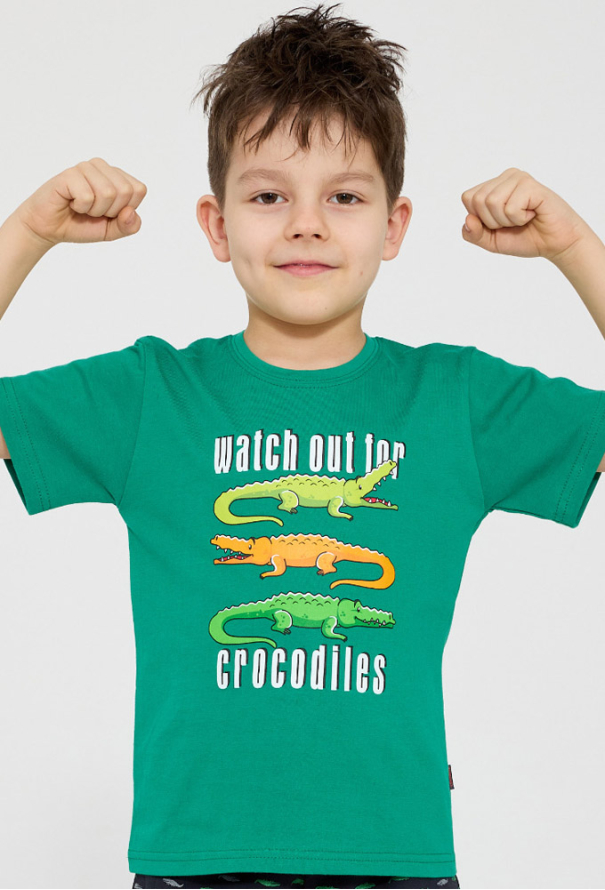 Пижама детская для мальчика Crocodiles Cornette 789/125 фото