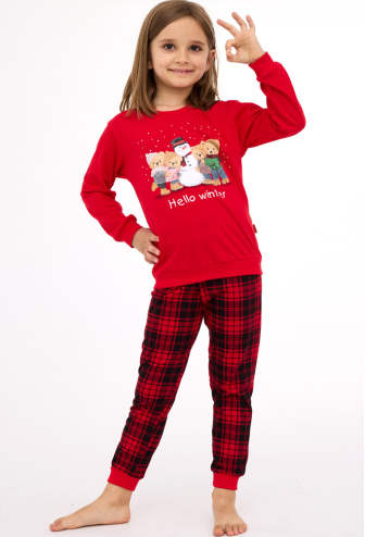 Піжама дитяча для дівчинки Winter Cornette 594/185 Піжама дитяча для дівчинки Winter Cornette 594/185