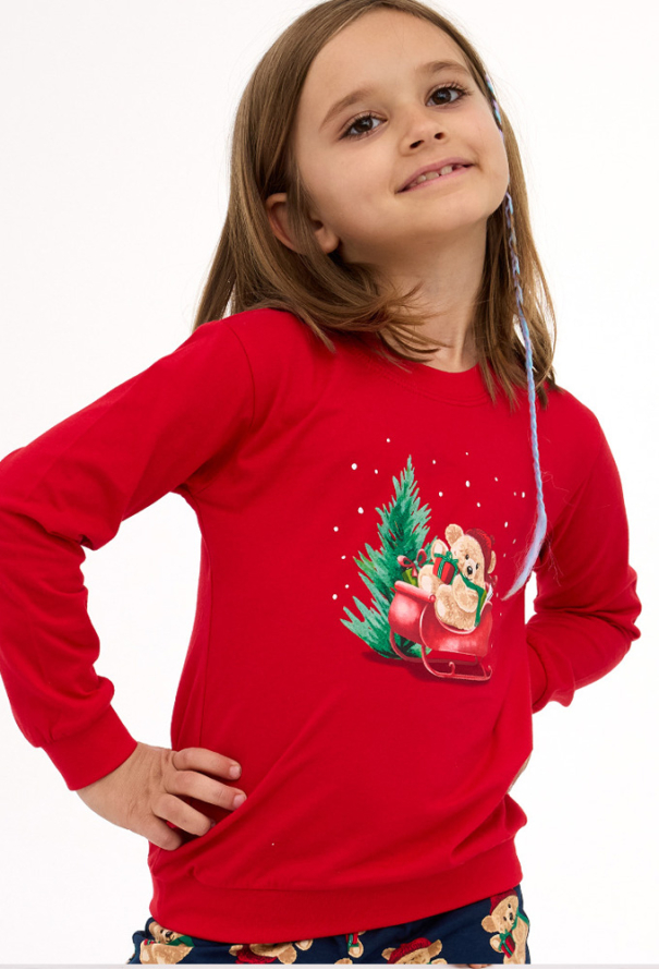 Піжама дитяча для дівчинки Teddy Cornette 594/186 фото