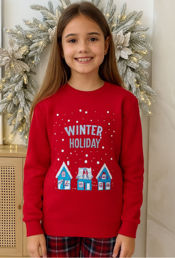 Пижама детская для девочки Winter Holiday Cosy KMW22G фото