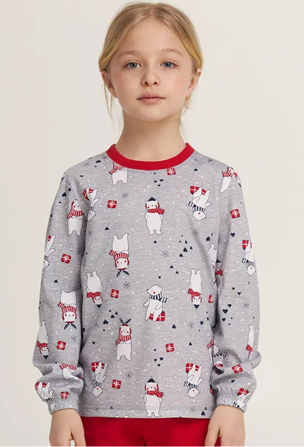 Пижама детская для девочки Bear Club Ellen GPF 0381/10/01 фото