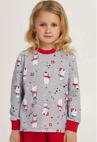 Пижама детская для девочки Bear Club Ellen GPF 0682/01/01