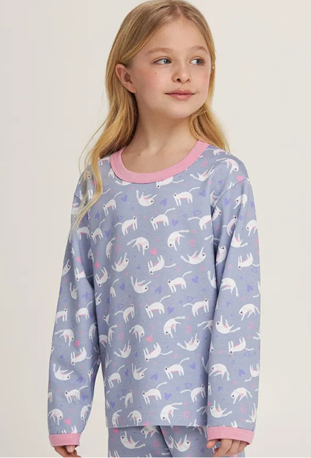 Пижама детская для девочки Dreamy Cat Ellen GPF 0780/01/01 фото